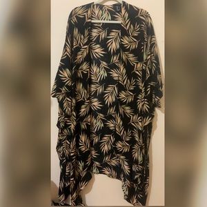 Palm Pattern Cover Up